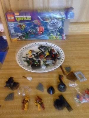 LEGO Teenage Mutant Ninja Turtles (79120) T-Rawket Sky Strike INCOMPLETO Foto 1 de 4