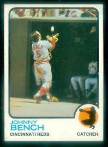 1973 TOPPS #380 JOHNNY BENCH EX