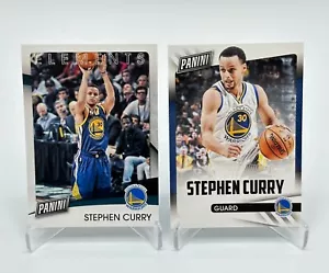2015 Panini Father's Day Stephen Curry Insert Elements #11 & #12 BOTH CARDS - Picture 1 of 4