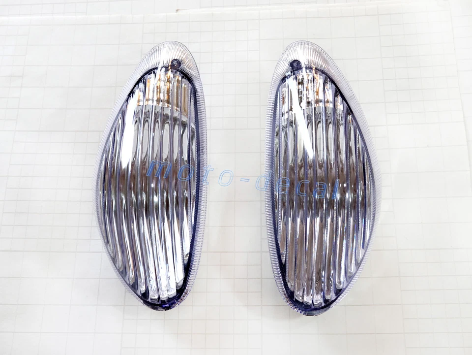 Lente de luz de señalización de giro delantera para Suzuki 1997-2007 Katana 600 Katana 750 transparente Foto 1 de 4