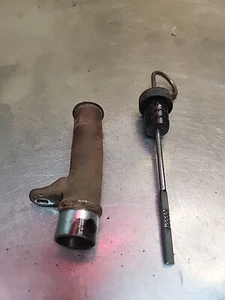 2012 Yamaha Grizzly 700 OEM Oil Pipe and Oil Level Plug - Picture 1 of 4