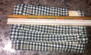 Checkered Pendleton scarf Cold Weather Holidays Bundle Up Acetic Blast Unisex - Picture 1 of 4