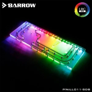 Barrow Acrylic Board Distro Plate Use For Lian Li PC-O11 Dynamic Computer Case - Picture 1 of 11