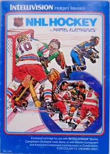 INTELLIVISION -- NHL HOCKEY (MATELL ELECTRONICS) #U.S. RELEASE - Picture 1 of 9