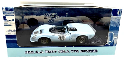 GMP   Lola  T 70   Spyder  No.  83    A.J. Foyt    Die-Cast    1/18 Scale - Image 1 of 4