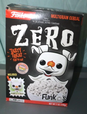 Funko Cereal Box with Zero Glow in the Dark Zero Toy - Expired - see listing des - Image 1 of 4