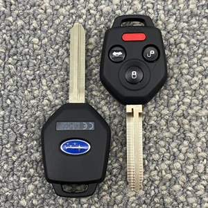 Lot of 2 Subaru Key Fobs CWTB1G077 H Stamp OEM Gray Pod Uncut Keys - 2019-2024 - Picture 1 of 17