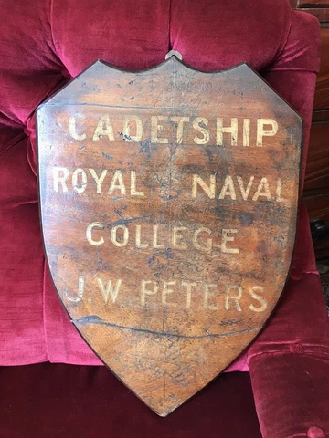 ROYAL NAVAL COLLEGE CADETSHIP PRESENTATION SHIELD 1944 Cover