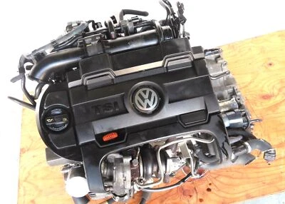 VOLKSWAGEN GOLF 1.4L ENGINE TWIN TURBO TSI W/ AUTOMATIC TRANSMISSION VW CAV CAVD - Image 1 of 4