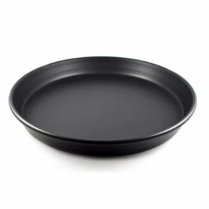 Pack of 1,Hard-Anodized Alloy Steel Baking Tray (9 Inches)- Black, Round Shape - Picture 1 of 4