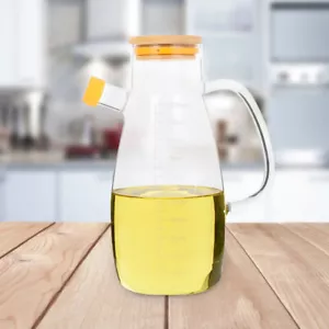 Oil Dispenser Liquid Seasoning Dispenser Kitchen Sauce Dispenser Vinegar Bottle - Picture 1 of 12
