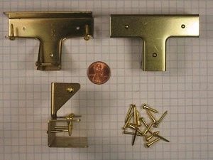 KV #343-TBR DO-IT-YOURSELF "TEE" CONNECTOR, FOR 5/8" THICK PANELS,WITH FASTENERS - Picture 1 of 2