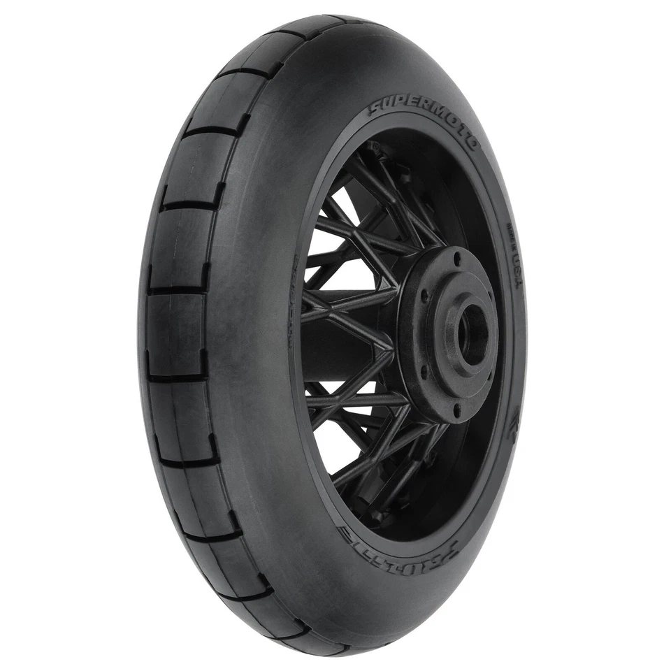 Losi Promoto-MX Motorcycle Supermoto Mounted On-Road Rear Tire PM-MX PRO1022310 - Image 1 of 1