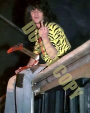 Eddie Van Halen At Concert Backstage Giving the Finger 8x10 Photo