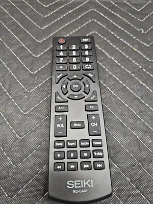 seiki remote control RC-SA01 **TESTED** **FREE SHIPPING** - Image 1 of 3