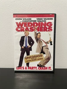 Wedding Crashers DVD Uncorked Edition Unrated Owen Wilson Vince Vaughn 2005 - Picture 1 of 4