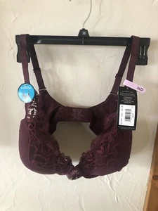 Bali One Smooth U Comfort Stretch Lace Bar UW DF0084 36D Night Fire Red NWT - Picture 1 of 5