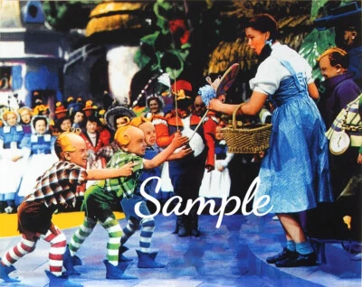 The Wizard of Oz  - Fabric Art Quilt Block  - The Lollipop Guild  100% 8068 Foto 1 de 4