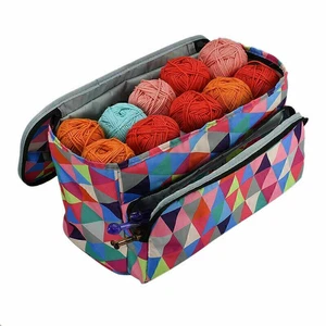 Wolle Tasche für Garn Handarbeitstasche Stricktasche Häkel Aufbewahrungstasche** - Bild 1 von 4