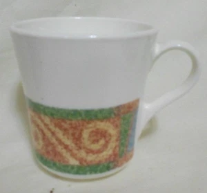 Vintage Corning Ware Sand Art Pattern Mug 8 oz Farmhouse Rustic - Picture 1 of 5
