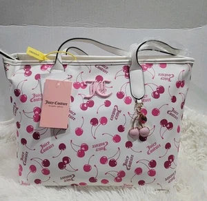 Juicy Couture Cherry On Top Tote Bag Purse Brand New With Tags  - Picture 1 of 6
