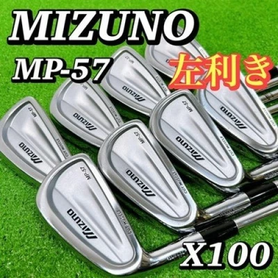 Mizuno MP-57 Iron Set 8pcs 3–P Dynamic Gold X100 Flex X Left-Handed - Image 1 of 4