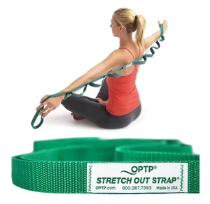 The Original Stretch Out Strap with Exercise Book, for Flexibility and Mobility - Picture 1 of 5
