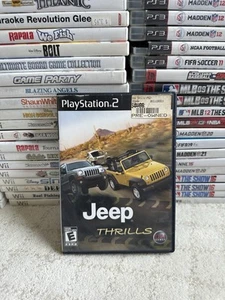 Jeep Thrills (Sony PlayStation 2 PS2) No Manual - Picture 1 of 3