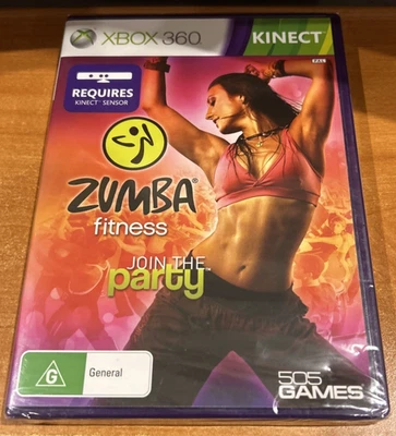 Microsoft XBOX 360 : Zumba Fitness Kinect PAL Fitness Game New Sealed - image 1 of 2