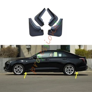 4pcs For Cadillac CT4 2020-2023 Black Additional Splash Guard Fender - Picture 1 of 8