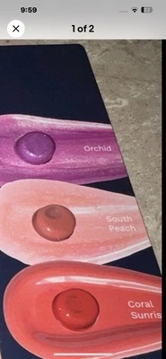 City Lips City Beauty SAMPLES Coral Sunrise, South Peach, Orchid Plumping Gloss - Image 1 of 3