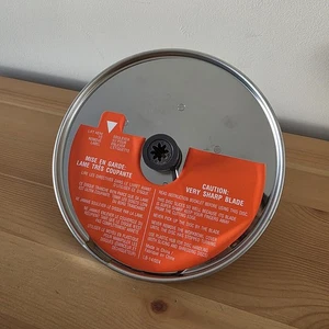 Cuisinart Food Processor Slicing Disc (FP13USD) - Opened, Never Used - Picture 1 of 3