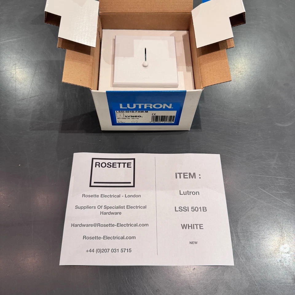 Lutron Lyneo - LSSI-501B - White - With 12 Month Warranty - Inc VAT* - Image 1 of 1