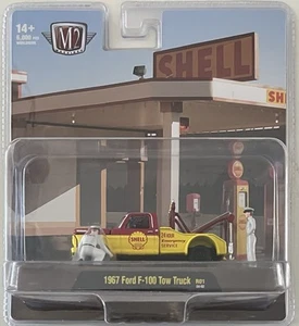 M2 Machines Shell 1967 Ford F-100 Tow Truck Diorama R01 24-02 - Picture 1 of 3