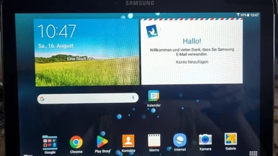 Samsung Galaxy Tab 4 SM-T530 25,7 cm (10,1 Zoll), 16GB, WLAN Tablet - Schwarz - Bild 1 von 4