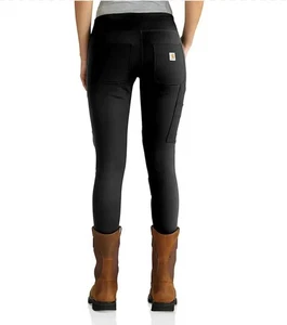 Carhartt Force Midweight Pocket Utility Leggings Hose Stretch Damen XS 0-2 - Bild 1 von 9