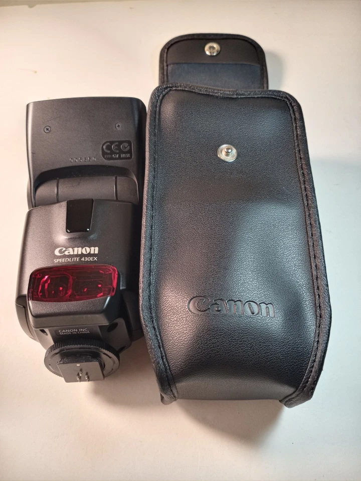 Canon Speedlite 430EX Camera Flash Excellent Condition Tested  Working - Image 1 of 4