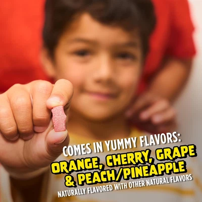 Multivitamínico Masticable para Niños con + Hierro Extra para Niños Pequeños y Niños con Vitamina C... Foto 1 de 4