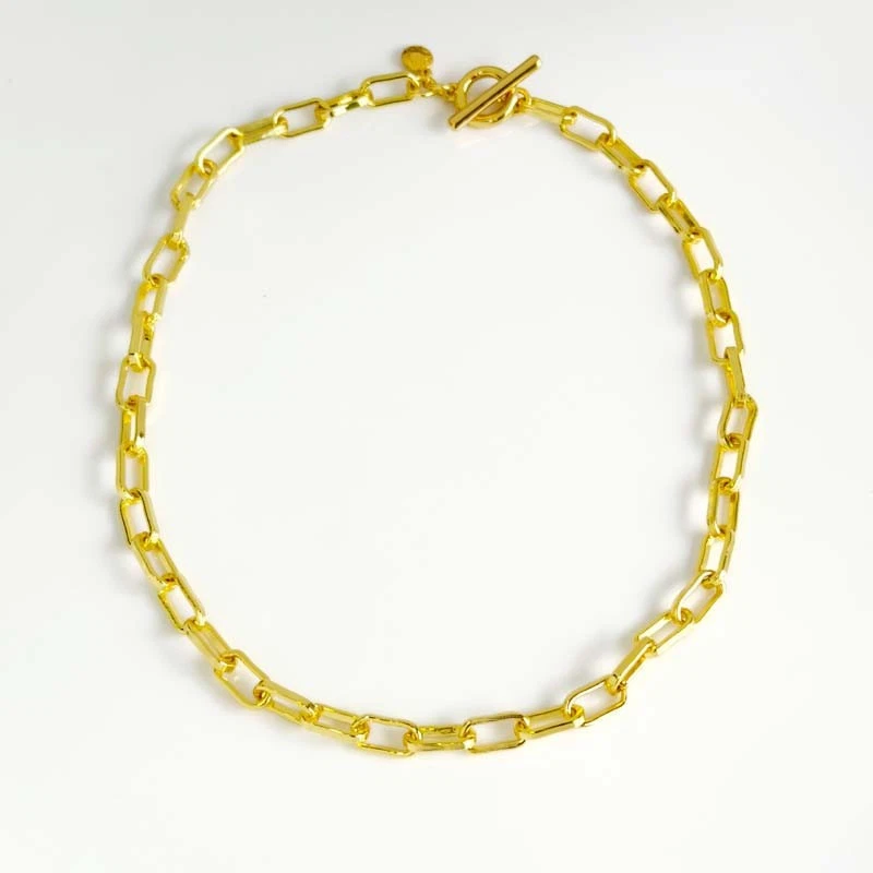 Collar de cadena cuadrada Jcrew de 16" elegante para mujer fiesta vacaciones joyería regalo Foto 1 de 4