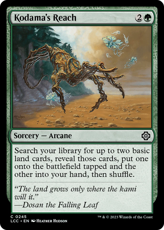 Kodama's Reach #245 | Near Mint | The Lost Caverns of Ixalan Commander Magic MTG - Image 1 of 1