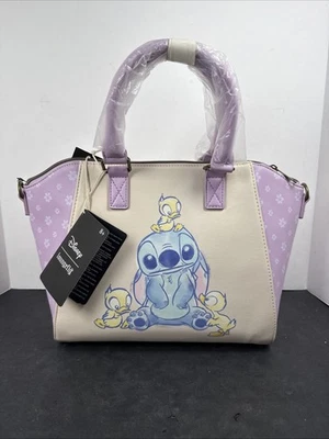 Loungefly Disney Lilo & Stitch Duckling Satchel Bag Purse Crossbody Bag Duck New - Image 1 of 4