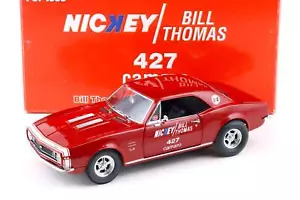 1:18 dettaglio esatto 1967 Chevrolet Camaro 427 Nickey Bill Thomas rosso WCC209D - Foto 1 di 5