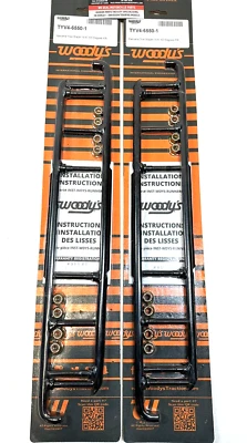 2 PACK Woodys 6" Carbide Runners Yamaha SX500R/SX600R/SX/SRX 700 00-03 TYV4-6550 - Image 1 of 4