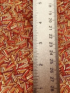 Tiny Yellow Purple Green Prism Minerals by Fun Quilts for Free Spirit Fabric 3 Y - Picture 1 of 3