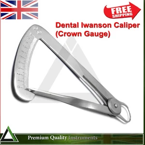 Dental Crown Wax Caliper Orthodontic Iwanson Gauge Lab Tech Thickness Measuring - Picture 1 of 3
