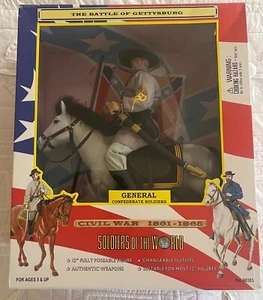 SELLADO 1997 Soldados de la Guerra Civil Mundial 1861-65 SOLDADO CONFEDERADO GENERAL - Imagen 1 de 5