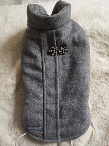 ⭐️CROCI Hundemantel warmer Mantel Filz aussen Fleece innen XS Chihuahua NEU - Bild 1 von 2