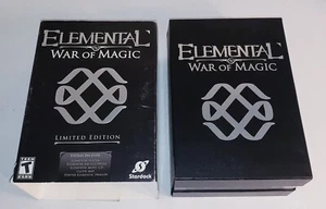 ELEMENTAL - War of Magic Limited Edition, PC 2010, mit Zinndrache, CD, SELTEN! - Bild 1 von 8