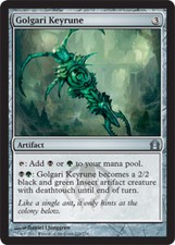 MTG magic cards 2x x2 NM-Mint, English Golgari Keyrune Return to Ravnica