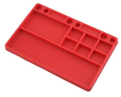 JConcepts Rubber Parts Tray (Red) [JCO2550-7] - Image 1 of 2
